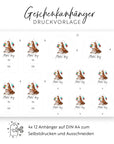Birthday Druckvorlagen Set