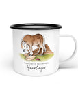 Emaille-Tasse "Haarlinger"