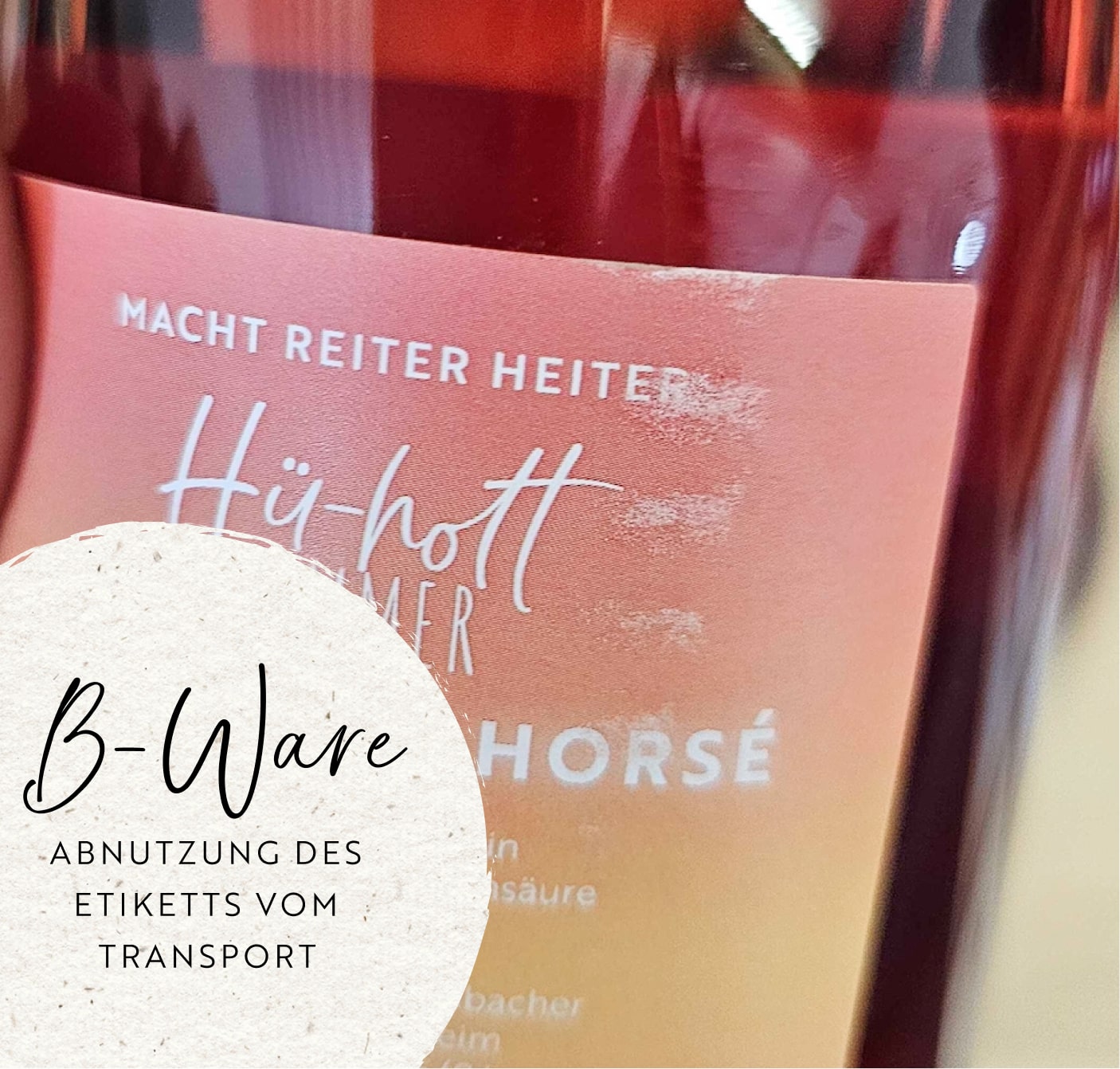 Hü-hott Summer Sparkling Horsé (B-Ware)