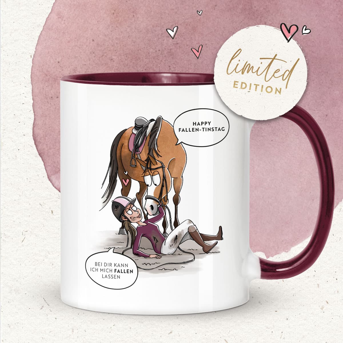 Tasse "Fallen lassen"