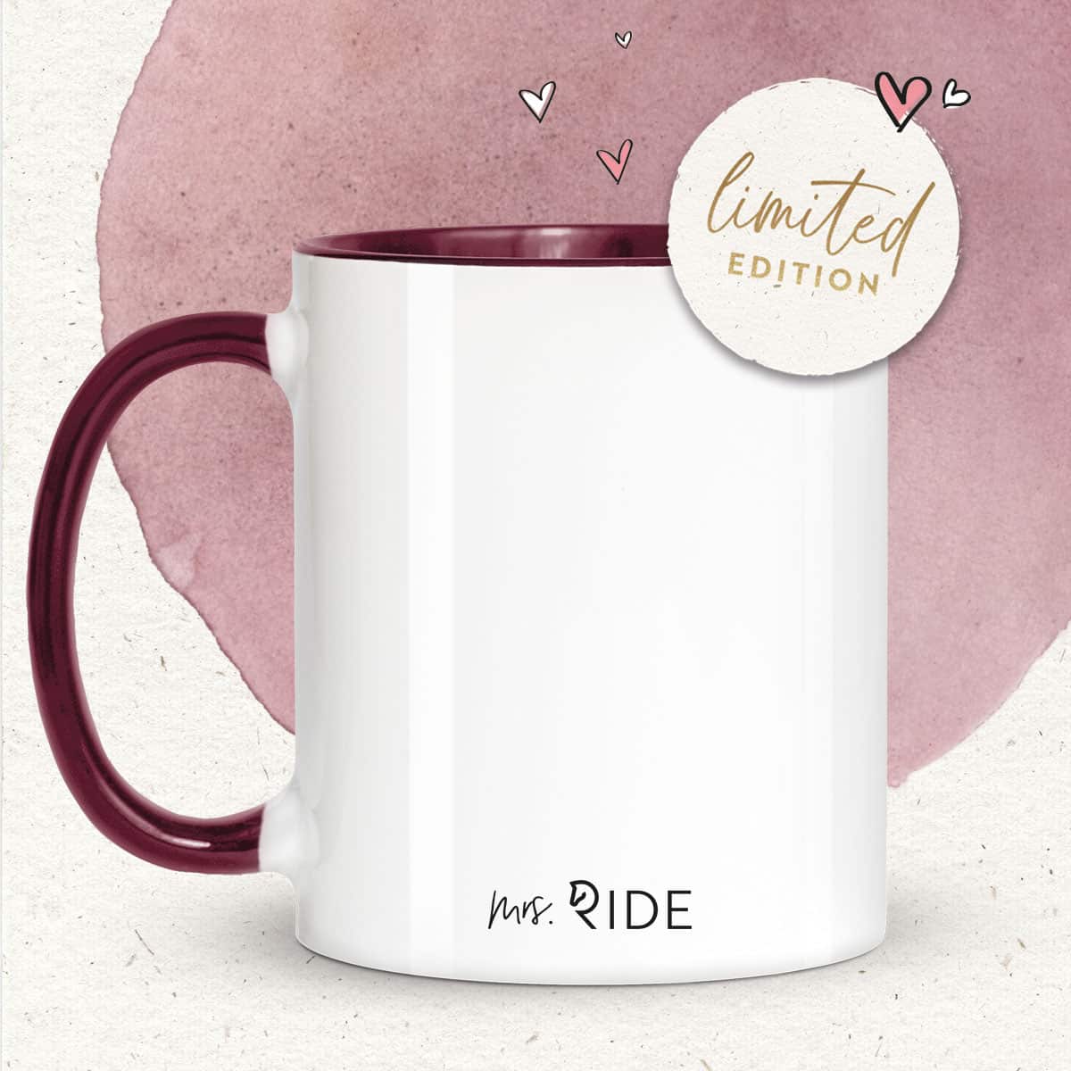 Tasse "Hals über Kopf pferliebt"