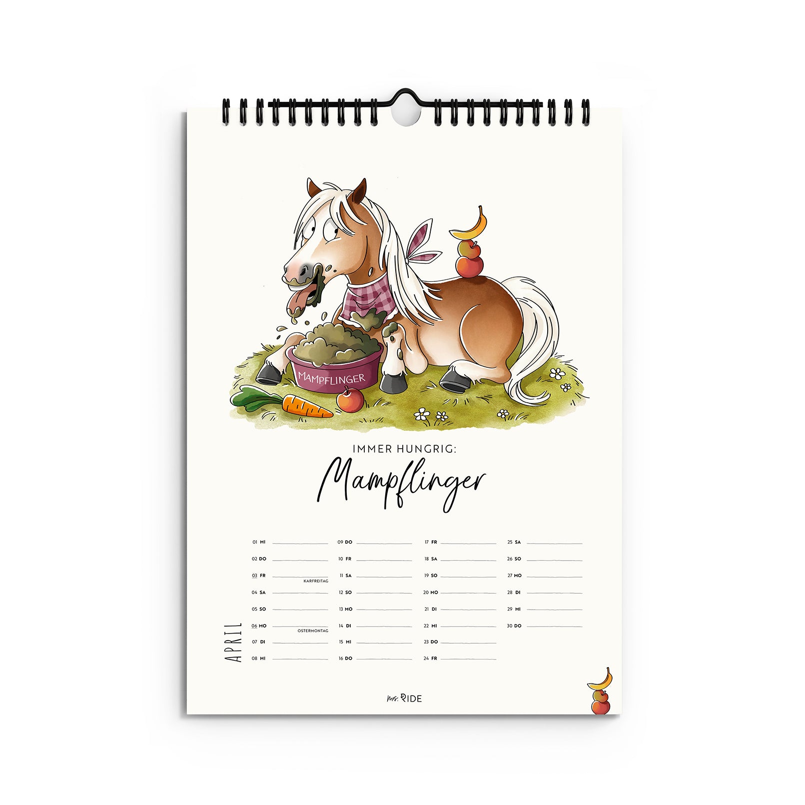 Pferderassen Kalender 2026