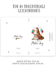 Birthday Karten Druckvorlagen