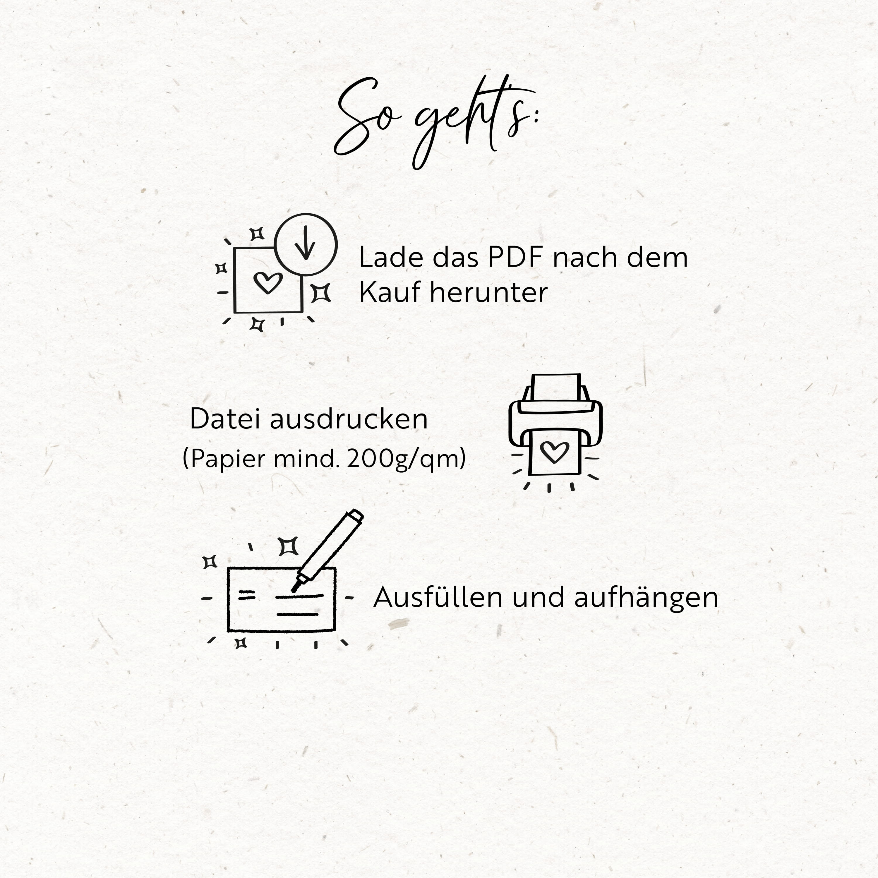 Futterplan | Druckvorlage