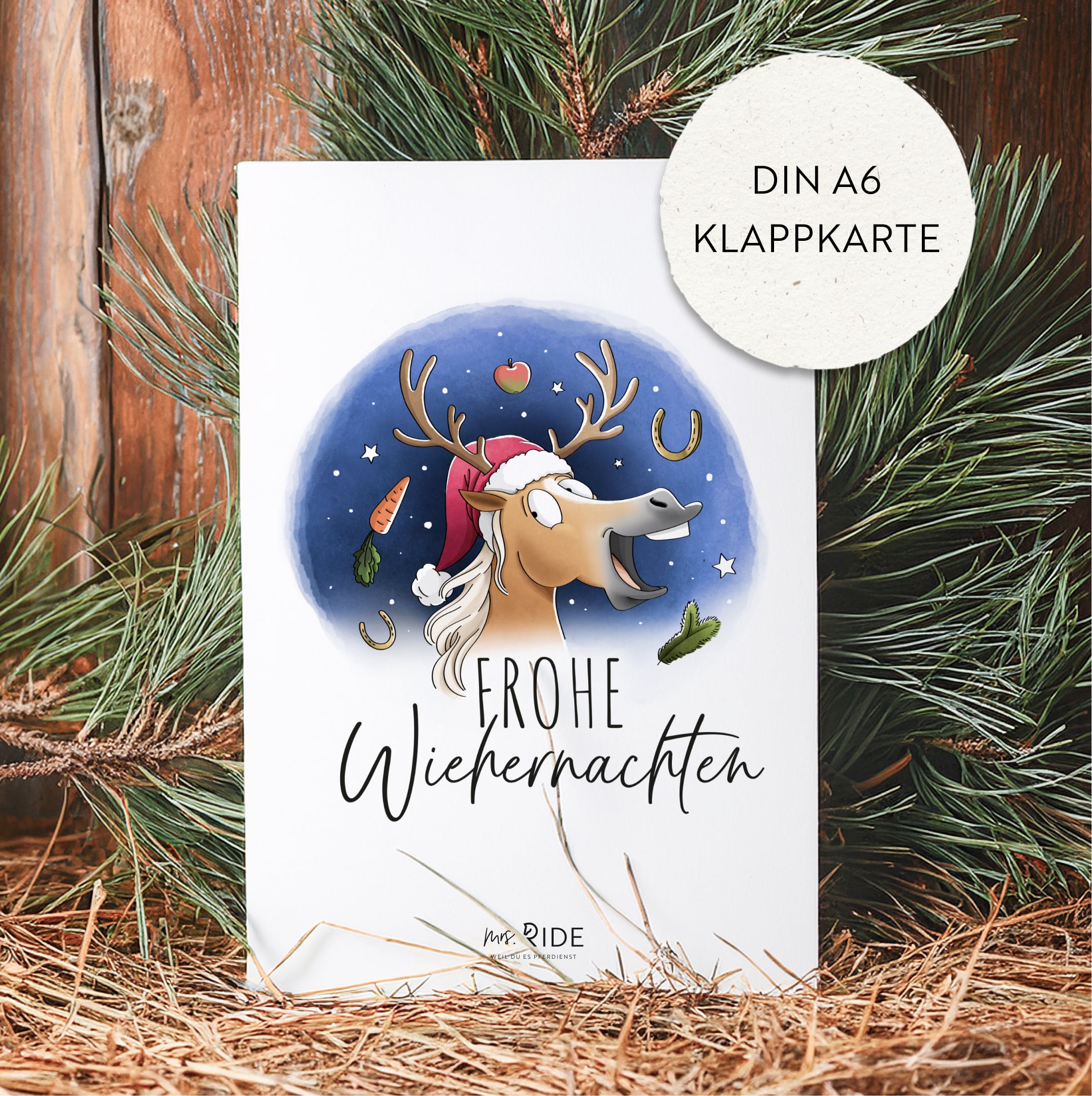 X-Mas Karten Druckvorlagen