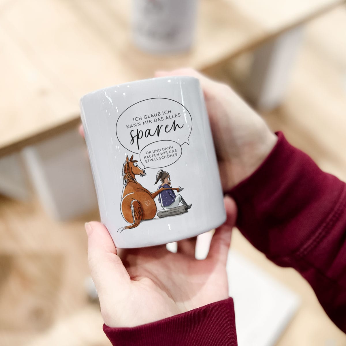 Spardose "Ich kann mir das alles sparen"