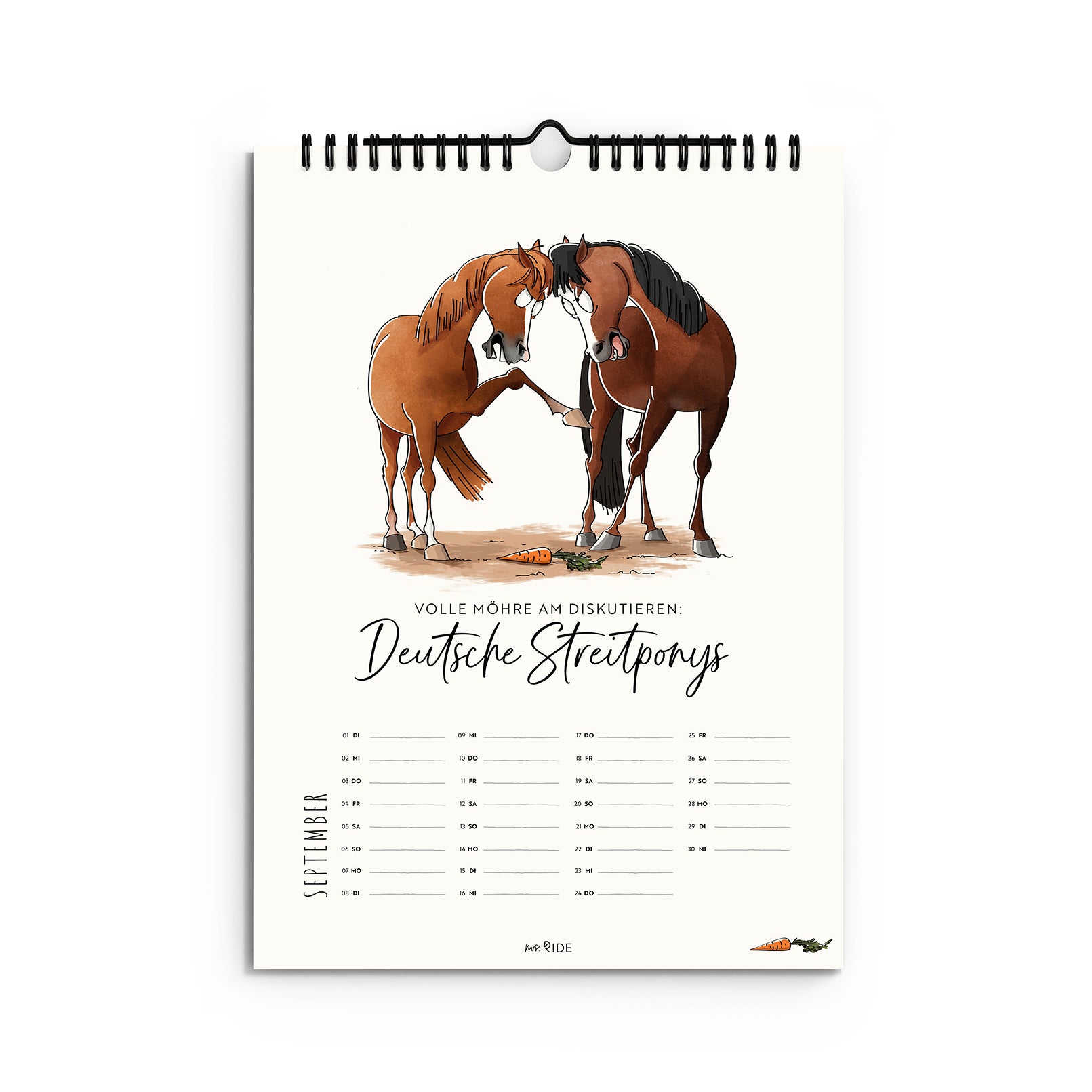 Pferderassen Kalender 2026