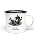 Emaille-Tasse "Lehmwitzer"