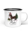 Emaille-Tasse "Möhri Christmas"