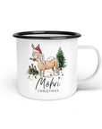 Emaille-Tasse "Möhri Christmas"