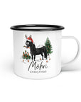 Emaille-Tasse "Möhri Christmas"