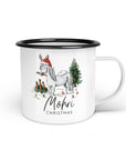 Emaille-Tasse "Möhri Christmas"