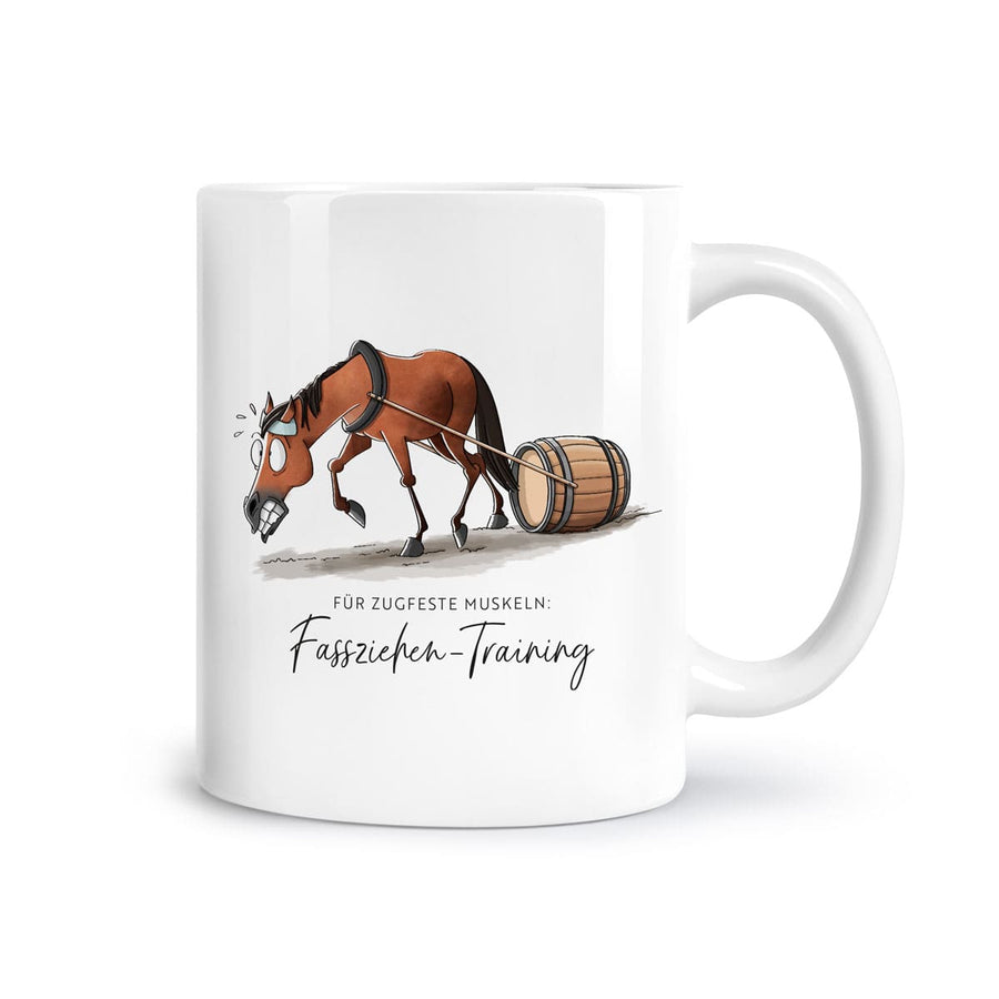 Tasse "Fassziehen-Training"