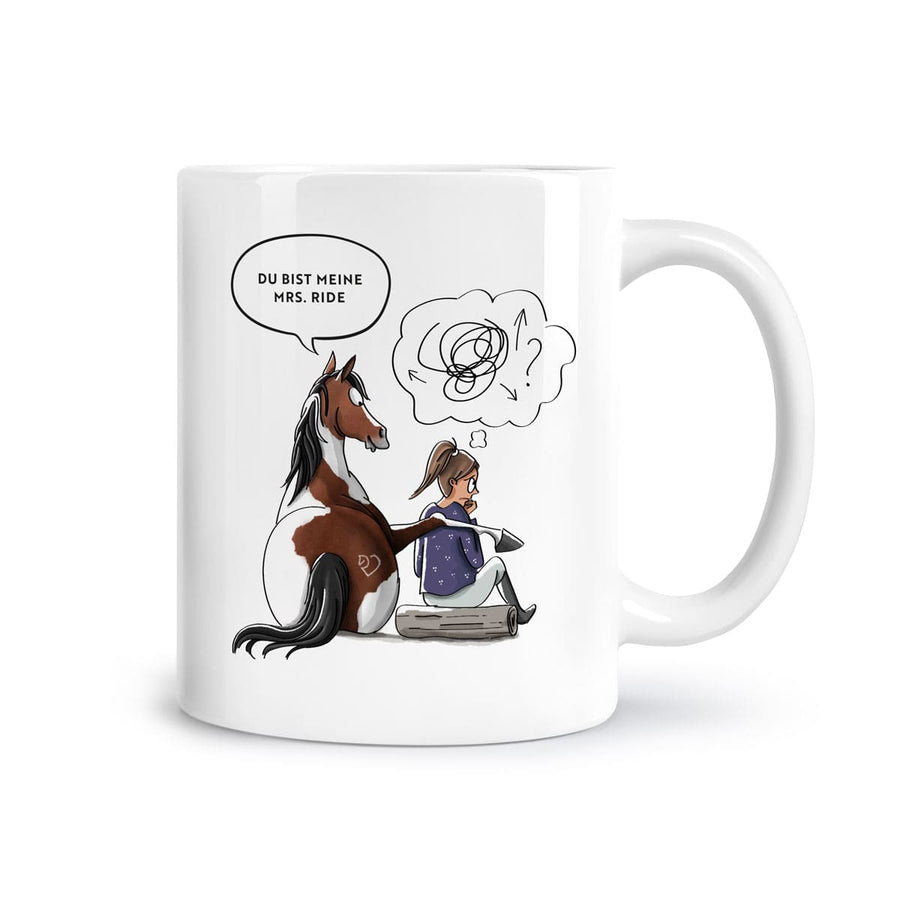 Tasse "Meine mrs. ride"