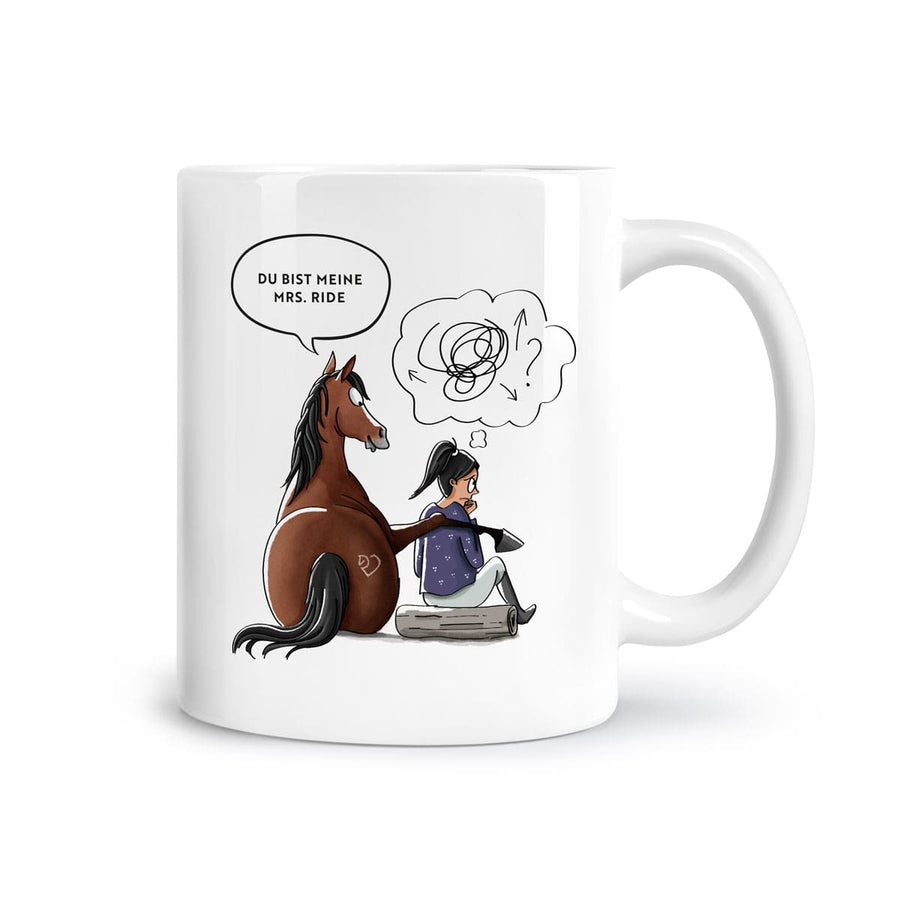 Tasse "Meine mrs. ride"