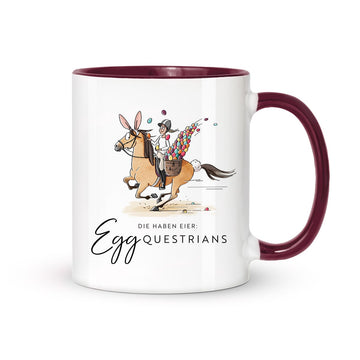 Tasse "Egg-questrians"