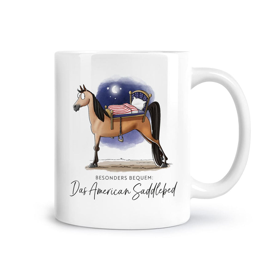 Tasse "American Saddlebed"