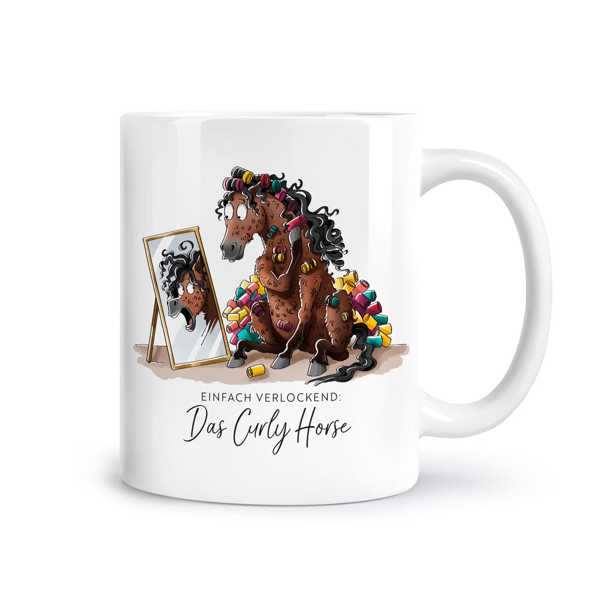 Tasse "Curly Horse"