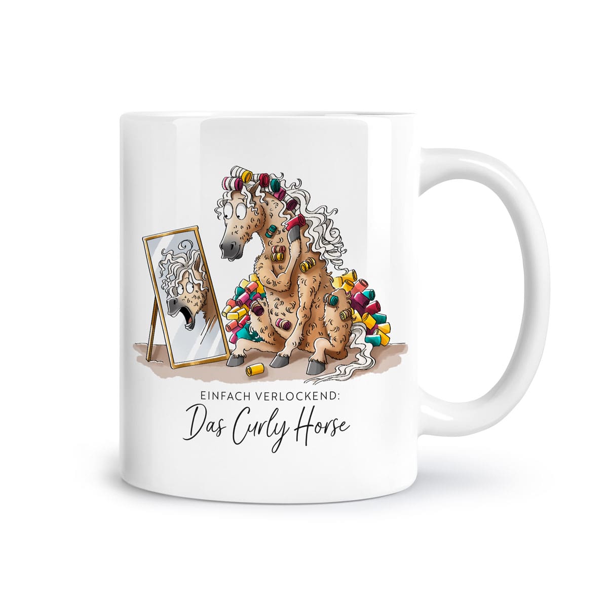 Tasse "Curly Horse"