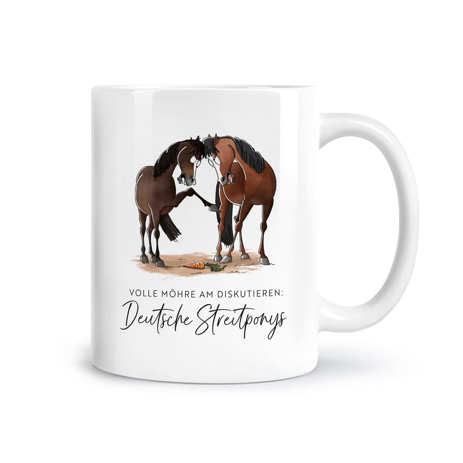 Tasse "Deutsche Streitponys"