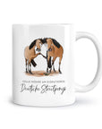 Tasse "Deutsche Streitponys"