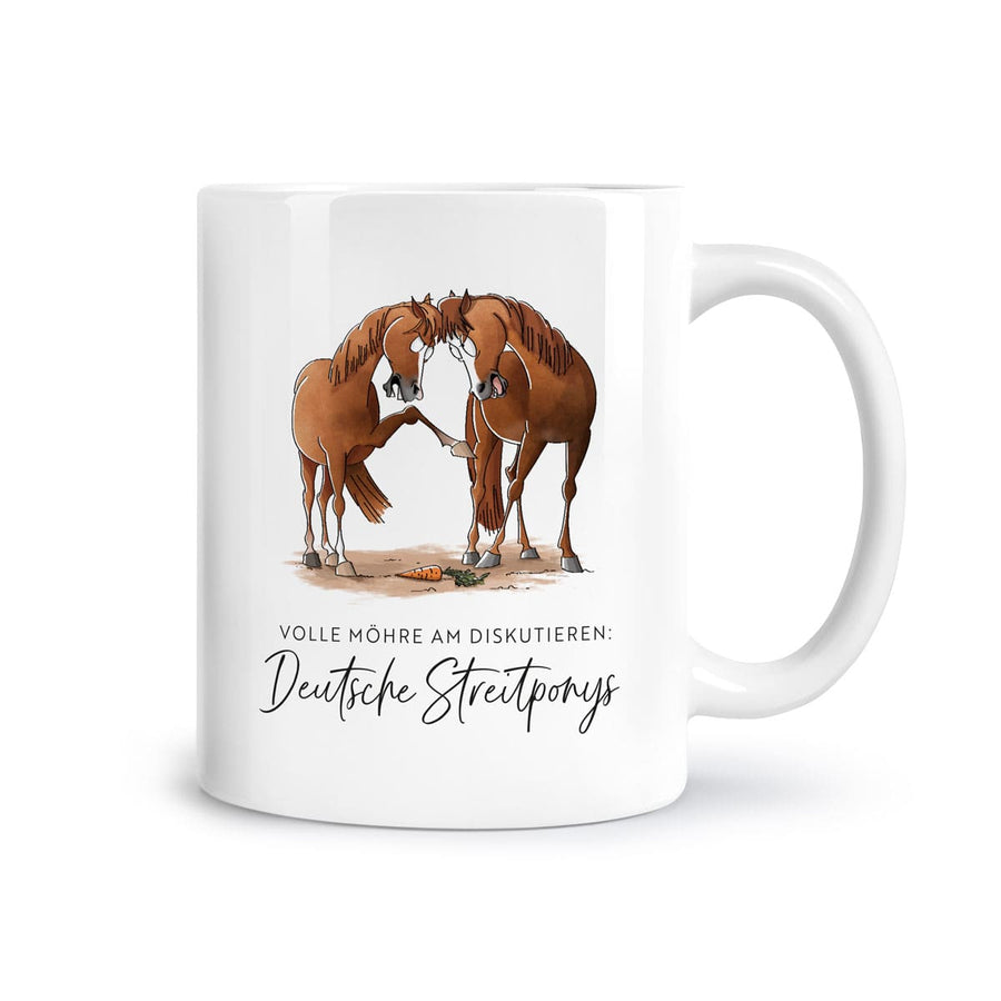 Tasse "Deutsche Streitponys"