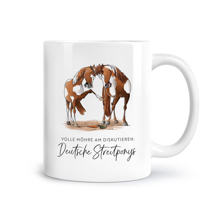 Tasse "Deutsche Streitponys"