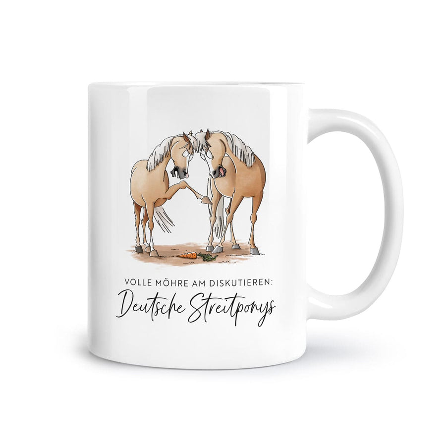 Tasse "Deutsche Streitponys"