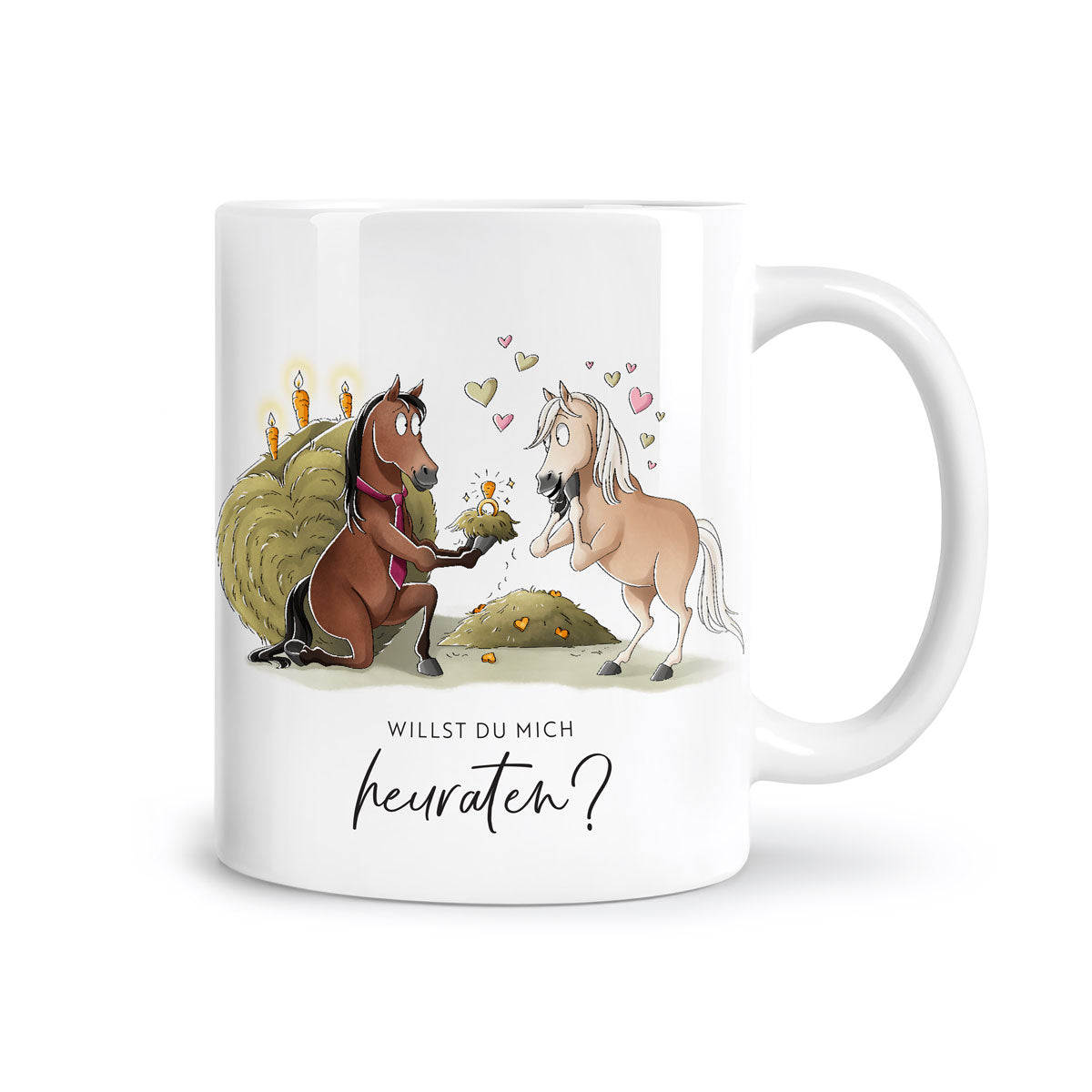 Tasse "Willst du mich heuraten?"