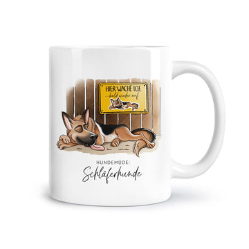 Tasse "Schläferhunde"