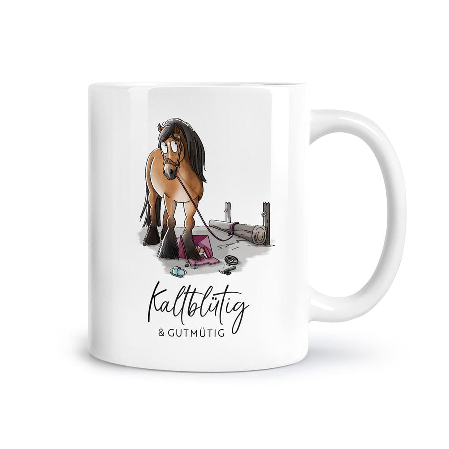 Tasse "Kaltblütig & gutmütig"