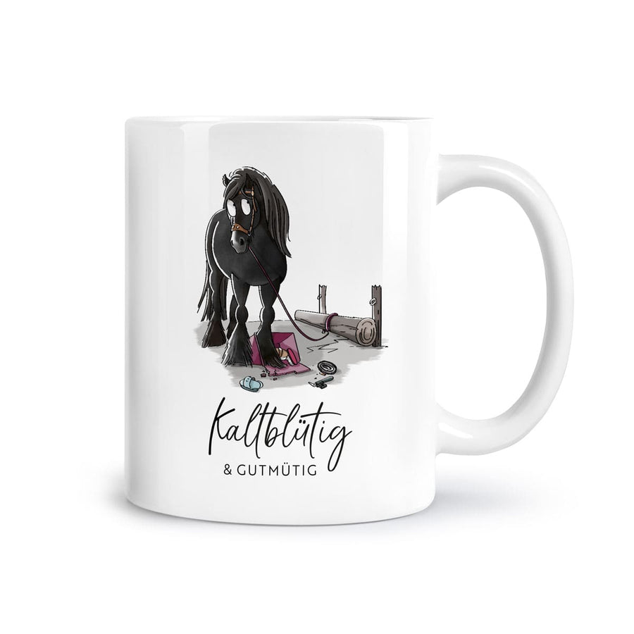 Tasse "Kaltblütig & gutmütig"