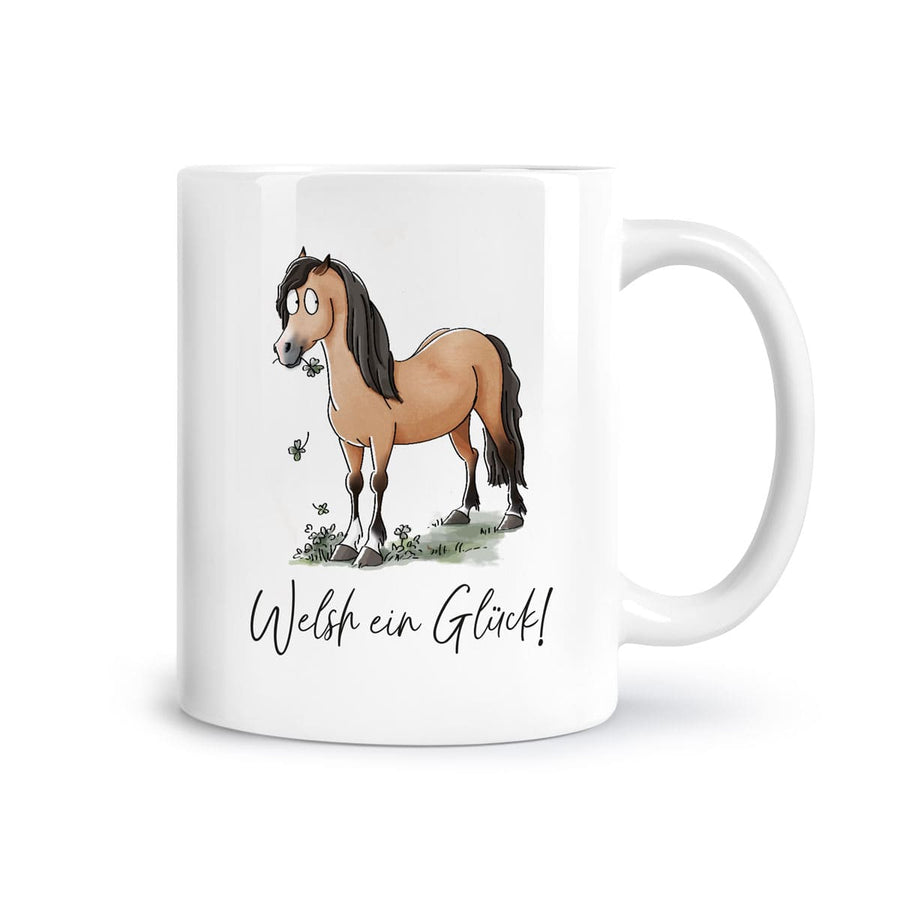 Tasse "Welsh ein Glück!"