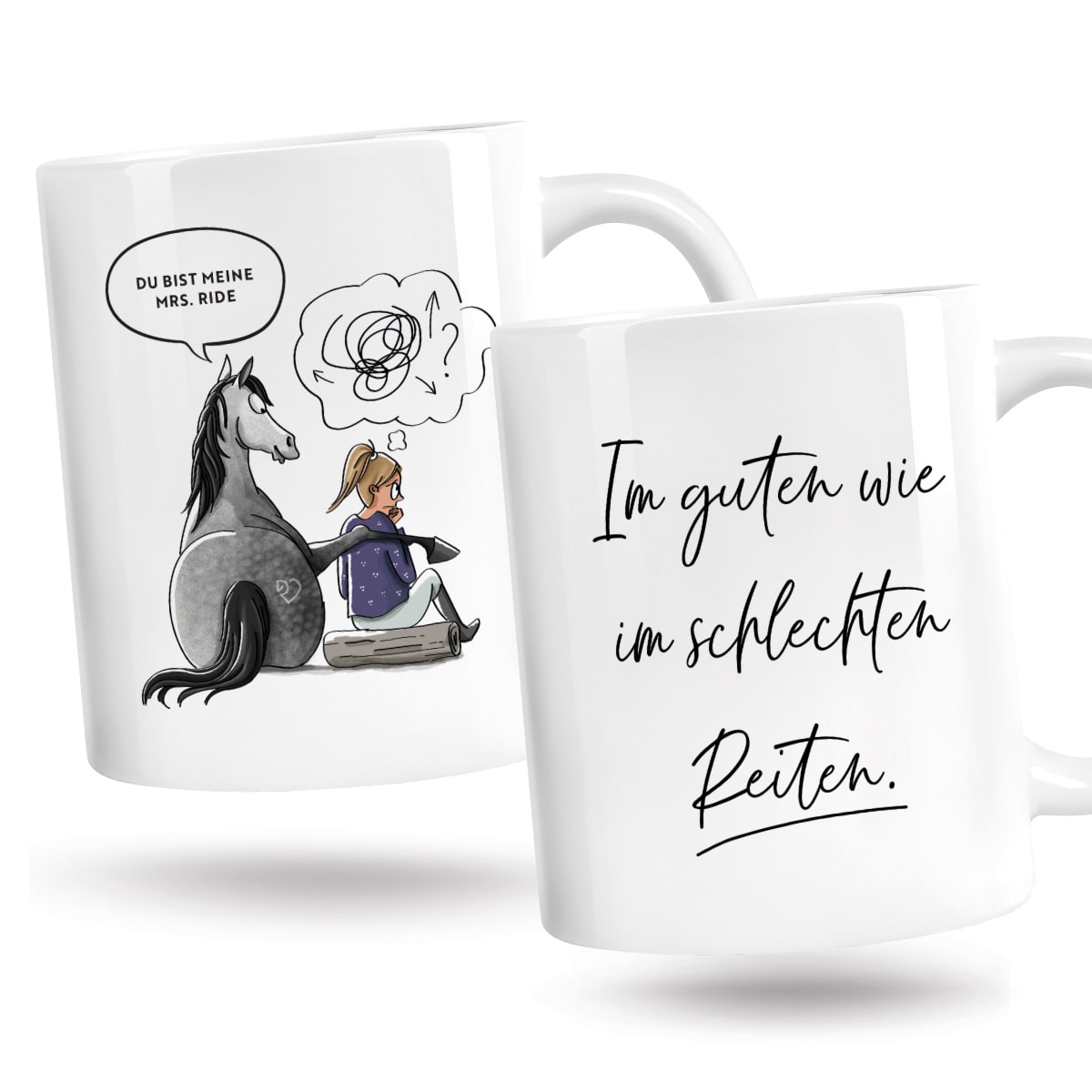 Tassen-Set "Meine mrs. ride"