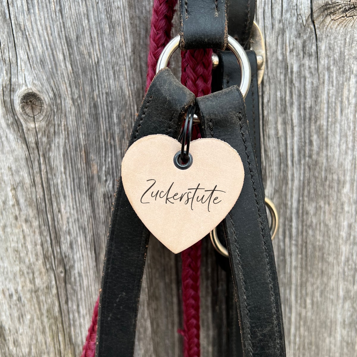 Lederanhänger "Zuckerstute"