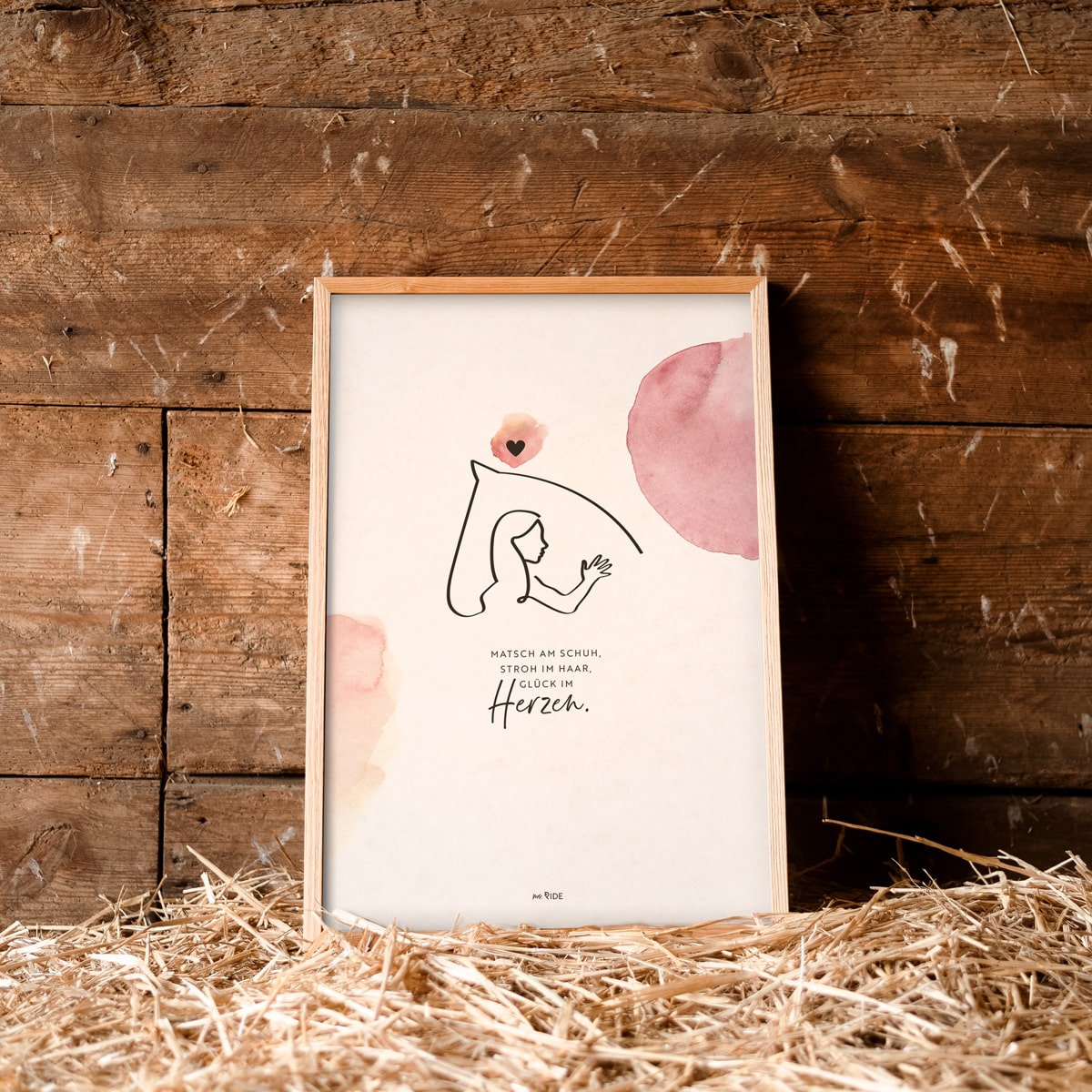 Poster "Matsch am Schuh"